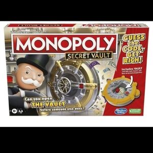 Monopoly SECRET VAULT Board Game - Ages 8+ BNWT Limited Edition SO Going Fast!